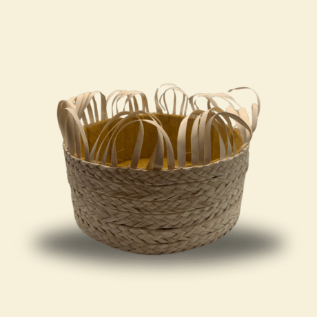Traditional Yellow basket