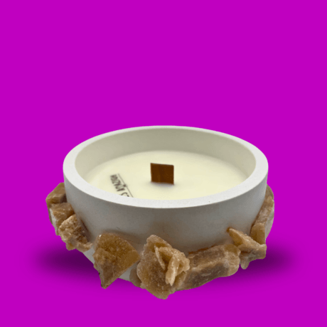 'Desert Rose' Sculptural Candle