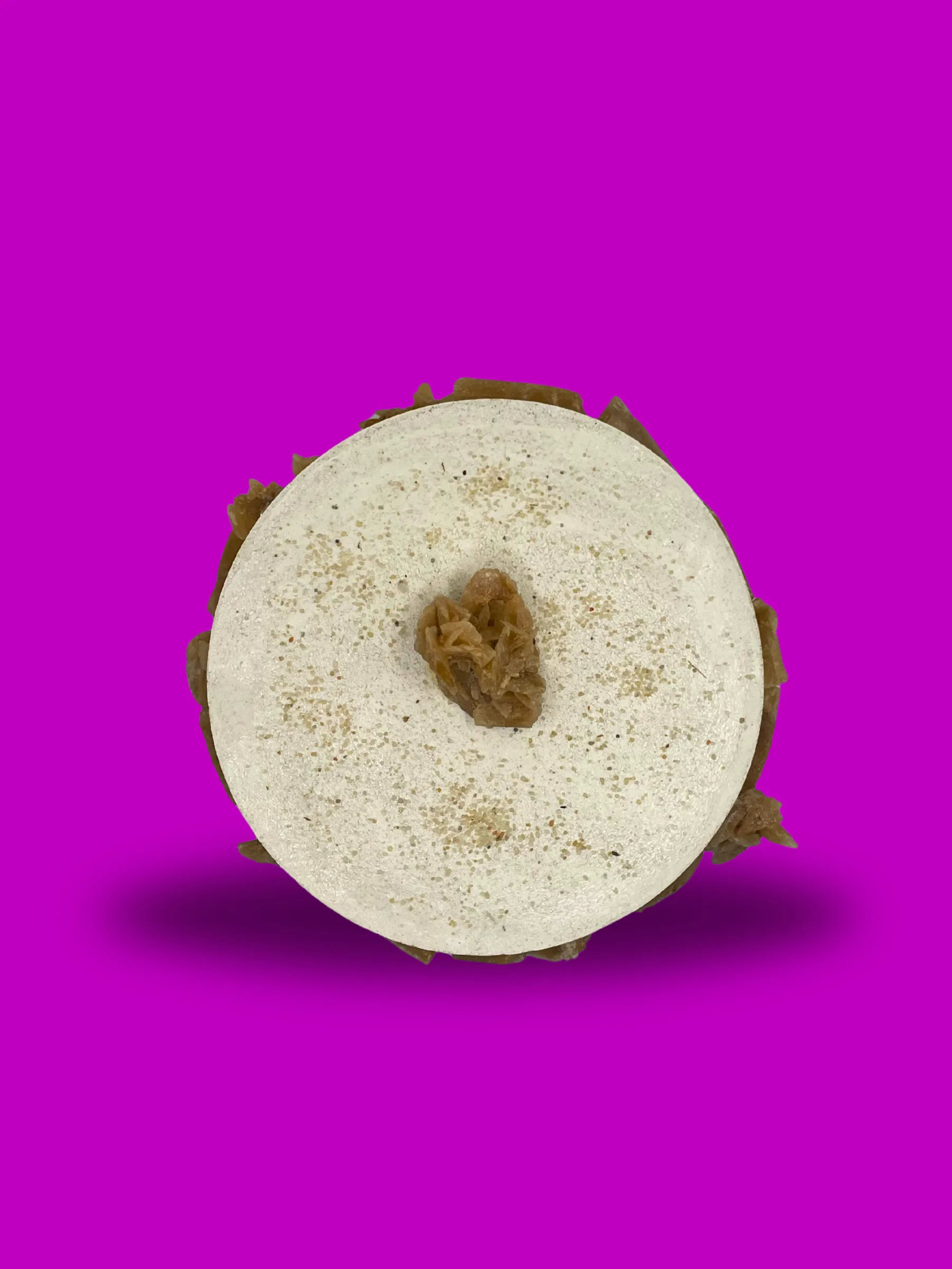 'Bougie sculpturale 'Desert Rose' (Rose du désert)